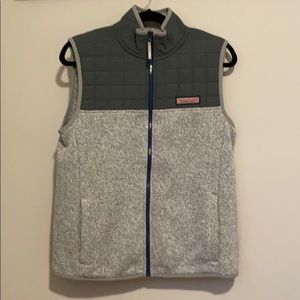 Boys Vineyard Vines Zip Up Vest